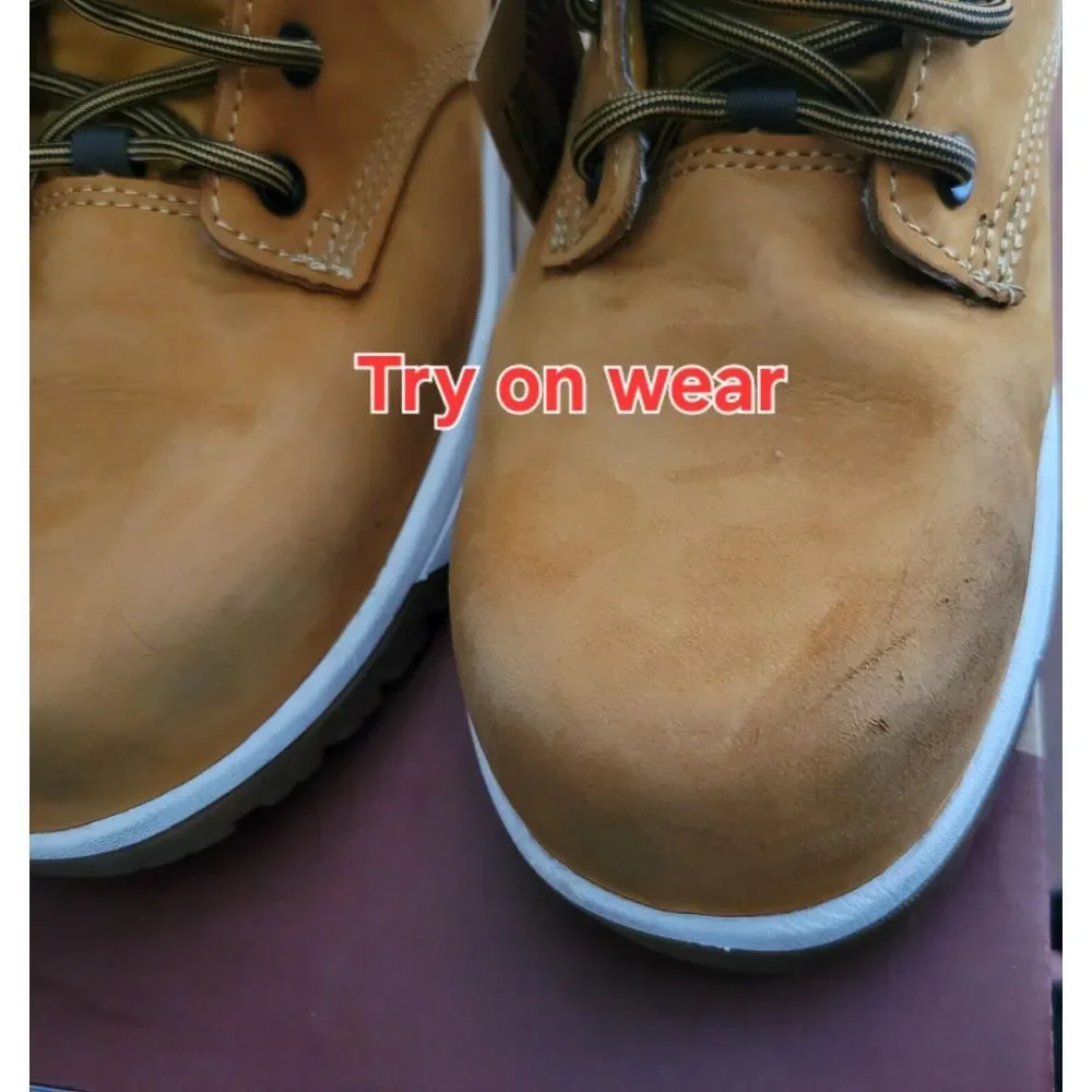 Avenger Work Boots Reflex Mid Composite Toe Leather‎ Men's Size 9 SL/OR/CN/EH